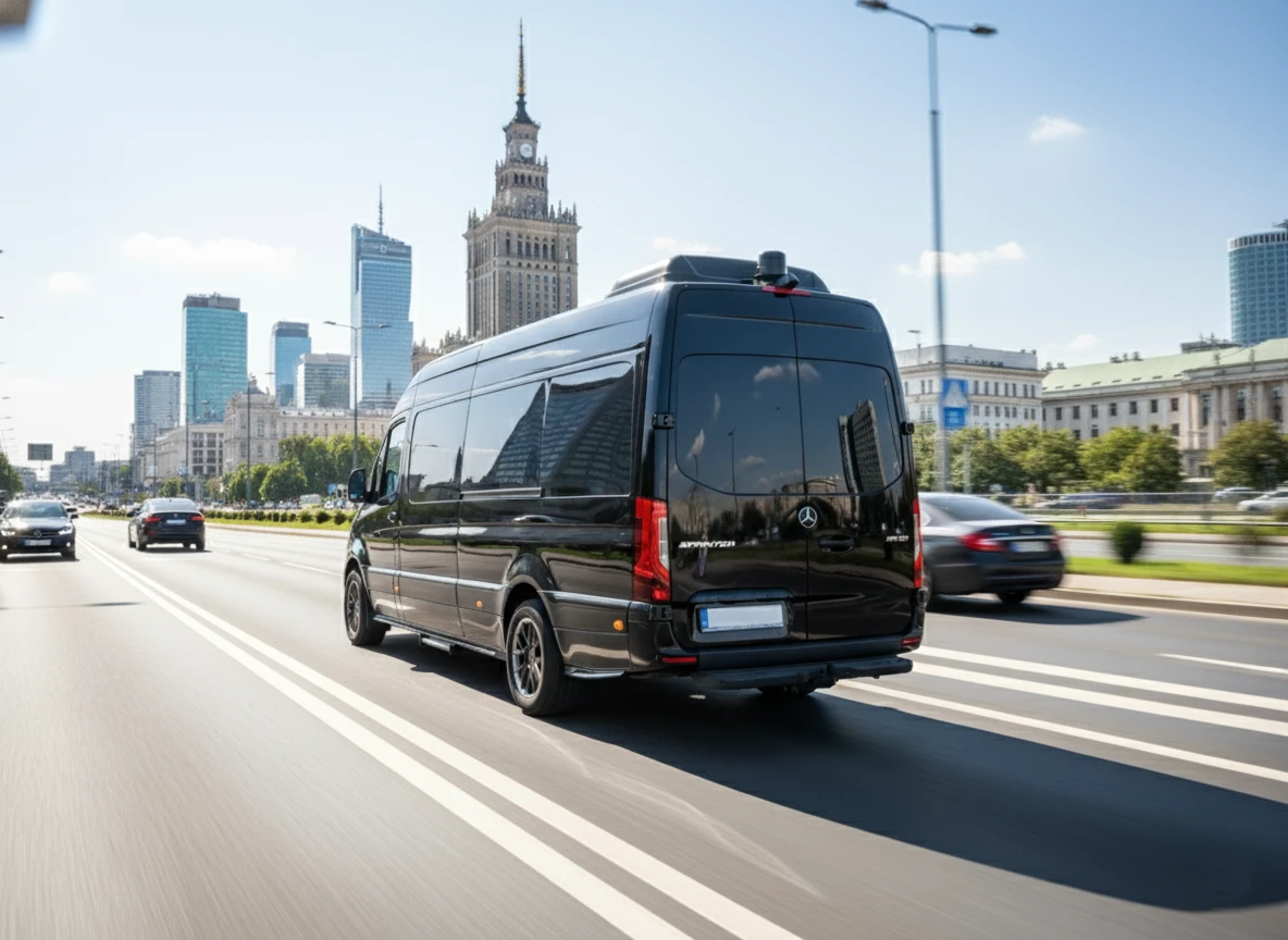 Wynajem samochodu z kierowcą Warszawa – Panther Cars JetVan